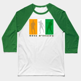 Ivory coast Baseball T-Shirt